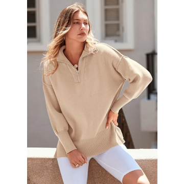 PRETTYGARDEN Oversized Fall Sweater - Trendy & Cozy