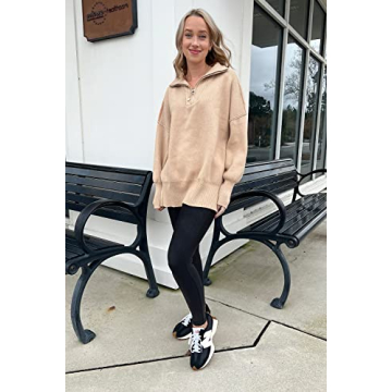 PRETTYGARDEN Oversized Fall Sweater - Trendy & Cozy