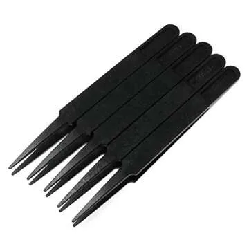 E-outstanding Anti-static Tweezer Set for Electronics Repair