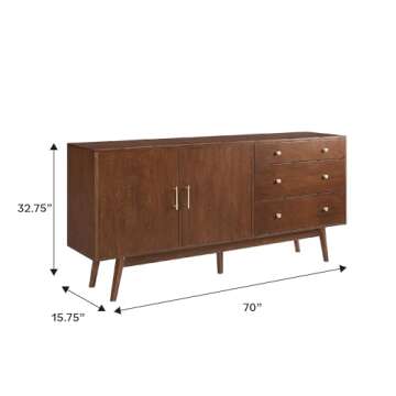 Walker Edison Modern Buffet Sideboard for Dining Rooms
