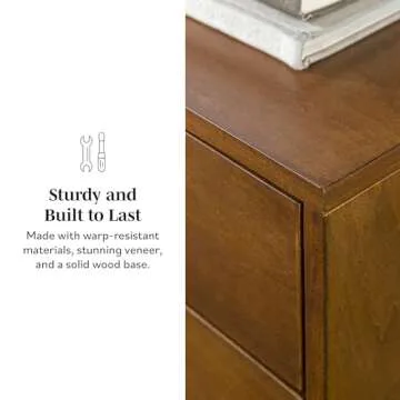 Walker Edison Modern Buffet Sideboard for Dining Rooms