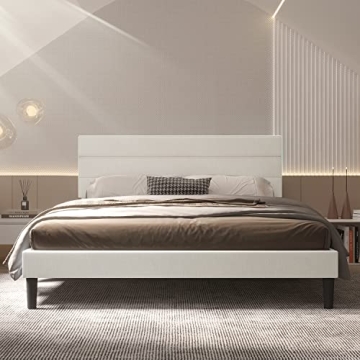 BONSOIR Queen Bed Frame - Easy Assembly & Stylish Design