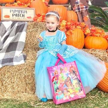 YESNID Girls Cinderella Princess Dress Costume Toddler Ball Gown Halloween Party Cosplay 2-13T