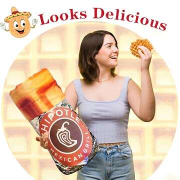 Jorbest Waffles Blanket Adult Kids and Baby Size for Birthday Gifts, Double Sided Food Throw Blanket...