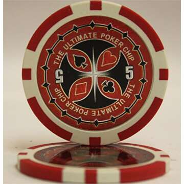 MRC Ultimate Laser Poker Chip Set with Custom Choices