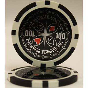 MRC Ultimate Laser Poker Chip Set with Custom Choices