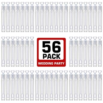 Mini Heart Bubble Wands - Perfect for Weddings and Occasions