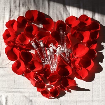 Mini Heart Bubble Wands - Perfect for Weddings and Occasions