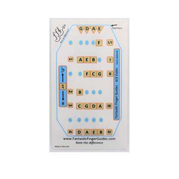 Fantastic Finger Guide for Beginners | Learn Violin Easily | 4/4-Size