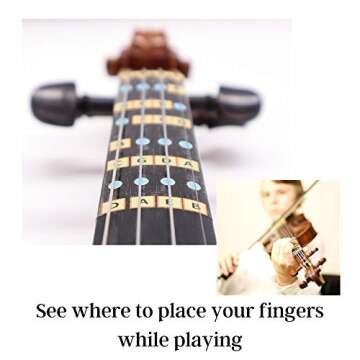 Fantastic Finger Guide for Beginners | Learn Violin Easily | 4/4-Size