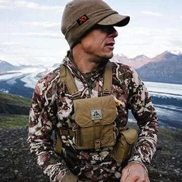 FHF Gear FHF Pro-M Bino Harness, Coyote Brown, Medium