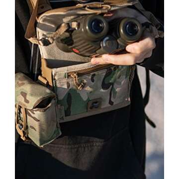 FHF Gear FHF Pro-M Bino Harness, Coyote Brown, Medium