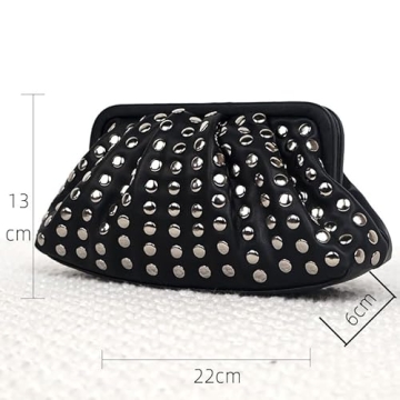 OANTGM Women Small Clutch Purse Vegan Leather Designer Handbags