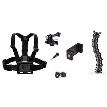 Livestream Gear® Smartphone Chest Mount & Gooseneck Setup for Easy Video
