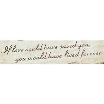 Evergreen Memorial Stone for Pet Love and Remembrance