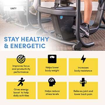 LifeSpan Unity Bike Desk for Active Work and Play