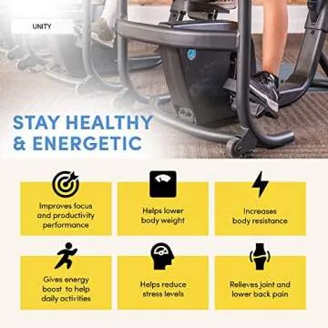 LifeSpan Unity Bike Desk for Active Work and Play