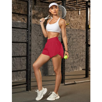 Blooming Jelly Women's Workout Shorts | High Waisted Gym Sport