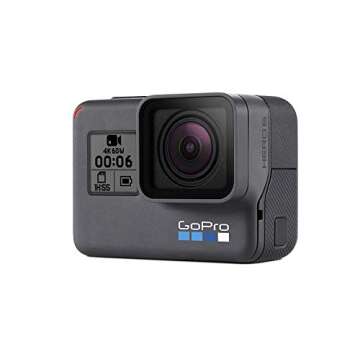 GoPro HERO6 Black 4K Action Camera (Renewed) - Capture Life's Adventures Like Never Before