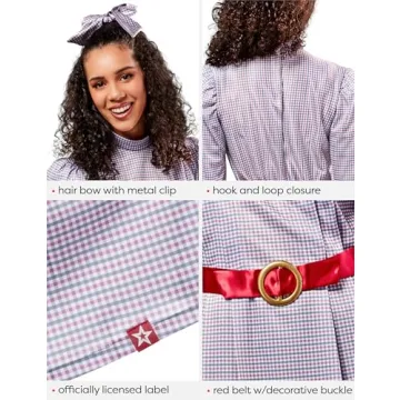 Samantha Parkington American Girl Costume Dress Set