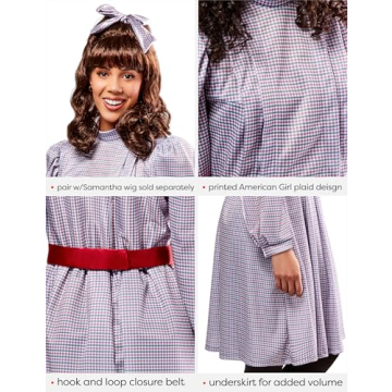 Samantha Parkington American Girl Costume Dress Set