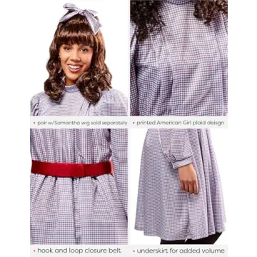 Samantha Parkington American Girl Costume Dress Set