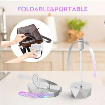 PIMAG Fly Fans for Tables - Ultimate Fly Repellent for Outdoor Events