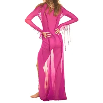 Womens Sexy Elegant Mesh Dress for Beach or Nightwear