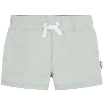 Gerber Baby 3-Pack Toddler Knit Shorts for Boys
