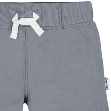 Gerber Baby 3-Pack Toddler Knit Shorts for Boys