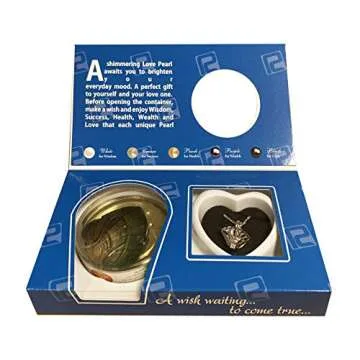 Love Pearl Animals Wish Kit Pendant Necklace (Seashell)