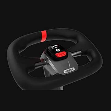 Segway Ninebot S-Max Smart Self-Balancing Electric Scooter, Dual 432W Motor, Max 23.6 Miles Range & 12.4MPH, Hoverboard with LED Light, Compatible with Gokart kit, Large