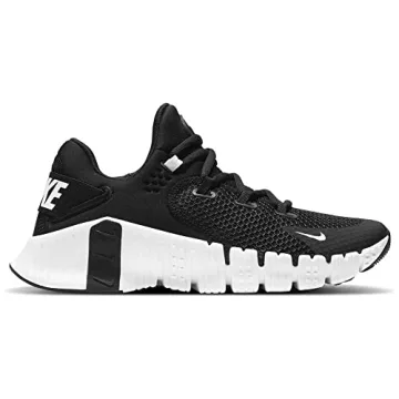 Nike Women Training Shoes, Black White Volt - Stylish Comfort