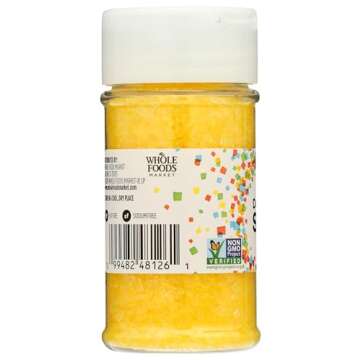 365 by Whole Foods Market, Yellow Decorating Sugar, 3.3 Ounce