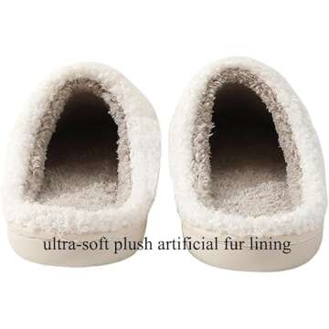 Meet Me at Midnight Slippers Plush Fluffy Comfort