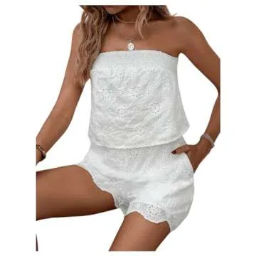 BEAUDRM Women's 2 Piece Summer Outfit - Stylish and Comfortable