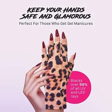 ManiGlovz: Stylish UPF 50+ UV Nail Protection Gloves