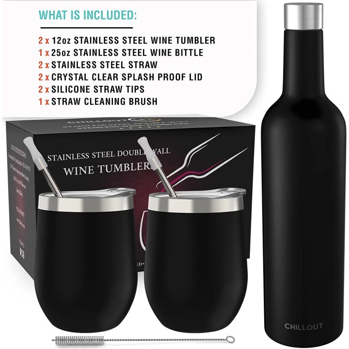Durable Stainless Steel Wine Tumblers for All Events
