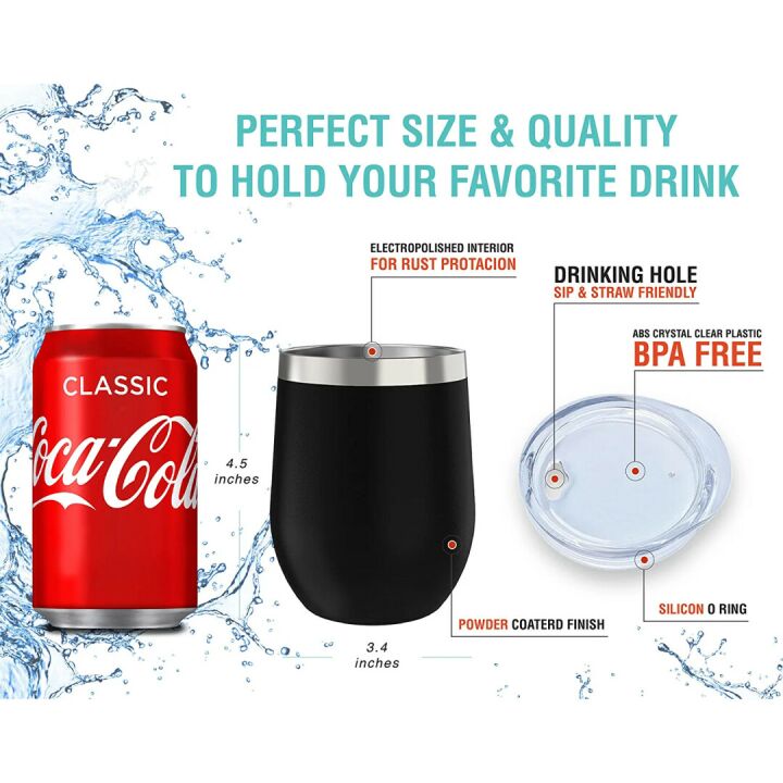 Durable Stainless Steel Wine Tumblers for All Events