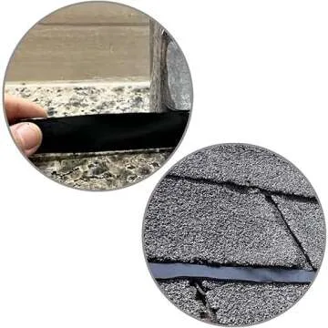 LLPT Butyl Tape White 1 Inch x 33Ft Tight Seal for Leak Proof EPDM RV Repair Window Glass Boat Sealing Roof Pipe Patching(WST233)