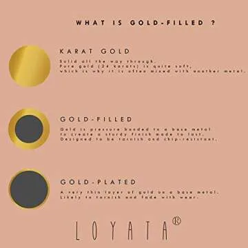 LOYATA Double Hoop Earrings Gold Open C Shape Circle Diamond Cubic Zirconia 14K Gold Plated Small Simple Hypoallergenic Illusion Jewelry Gift for Women