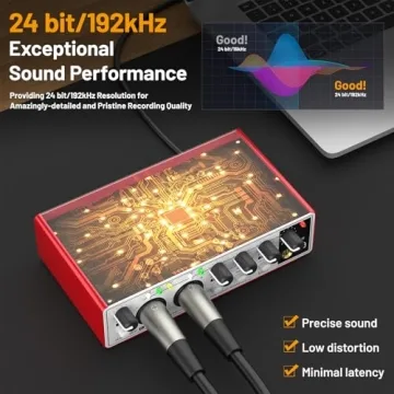 Keten USB Audio Interface - 24bit/192kHz, Phantom Power