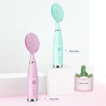 Lyrzzey Sonic Facial Cleansing Brush - 5 Speeds