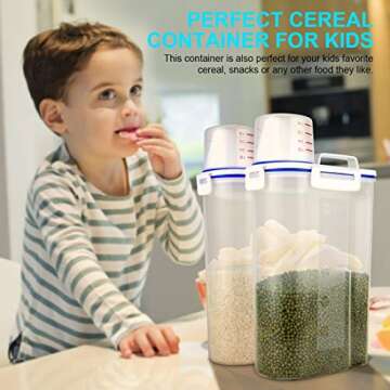 Uppetly Airtight Food Storage Container with Spout