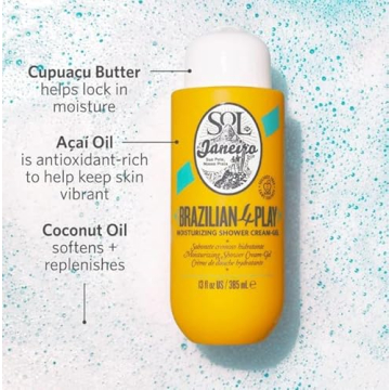 Luxurious SOL DE JANEIRO 4 Play Body Wash for Hydrated Skin