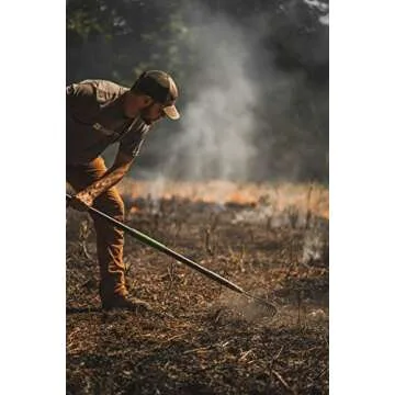 Heavy-Duty Hooyman Metal Bow Rake for Gardeners