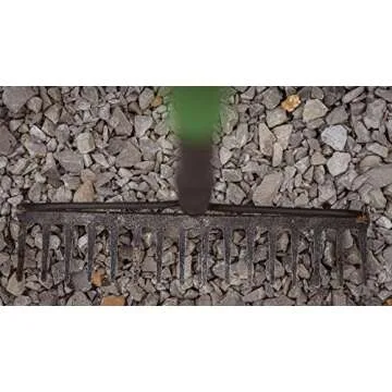 Heavy-Duty Hooyman Metal Bow Rake for Gardeners
