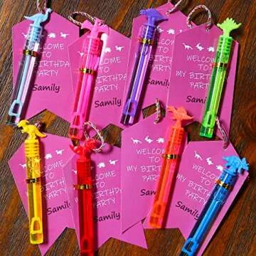 Dinosaur Bubble Wands 32 Pack for Kids' Parties