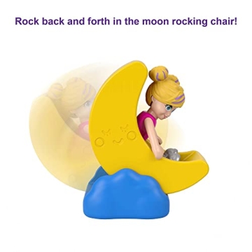 Polly Pocket Double Play Space Compact with Dolls & Accessories