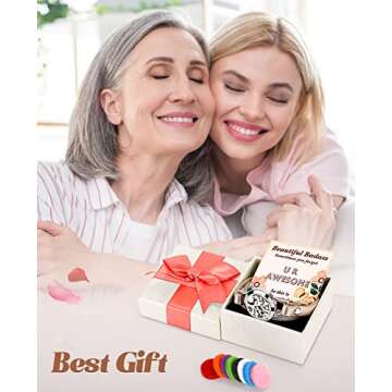 Jack & Rose for Women, Essential Oil Diffuser Bracelet, Tree of Life Jewelry Aromatherapy Bracelets Leather Band with 8 Color Felt Pads, Gifts for Daughter, Girl, Mom, Sister